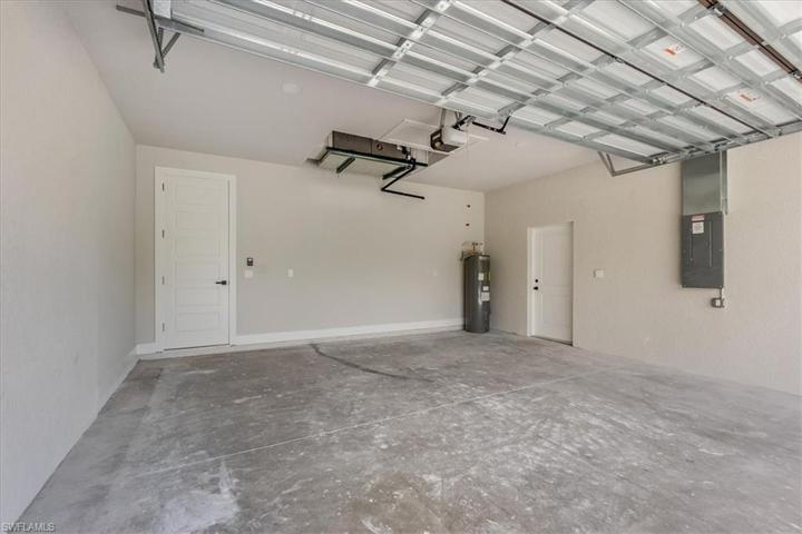 Two car garage.