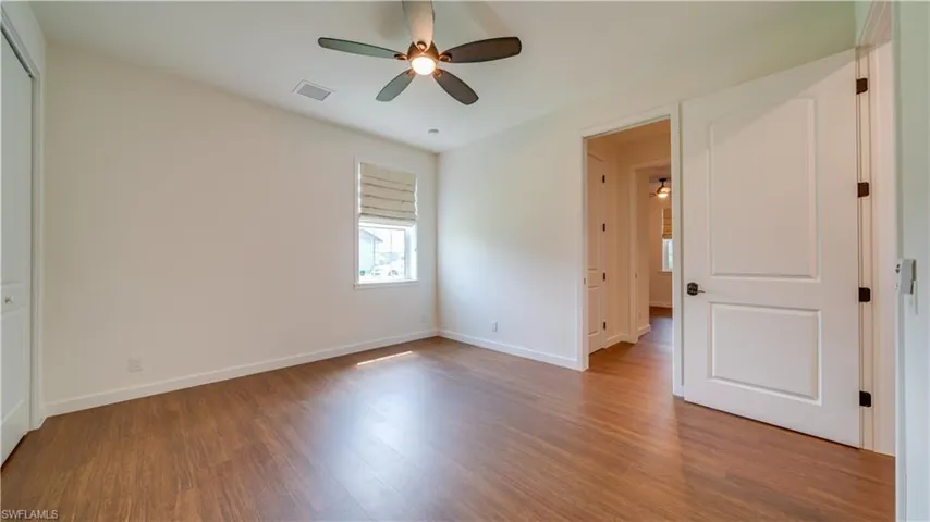 Guest Bedroom #1 with access to the jack-in-jill bathroom.