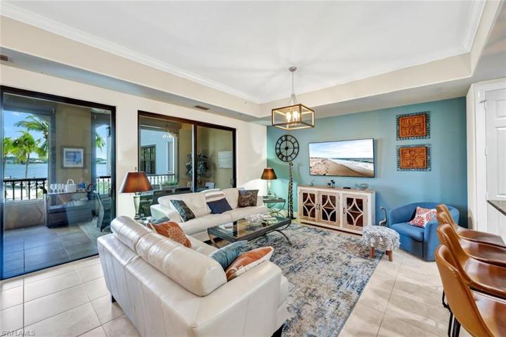 Living Room with Beach facing Lanai