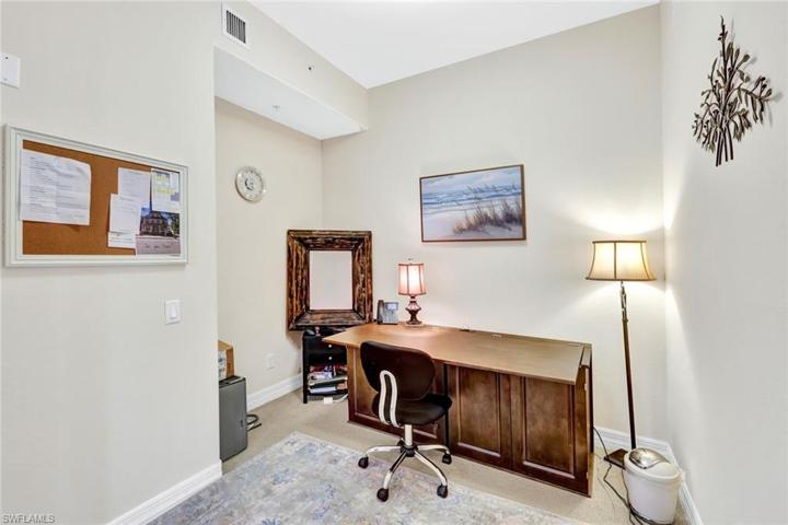 Office/Den with included desk that converts to Queen Bed