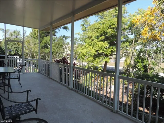 View of patio