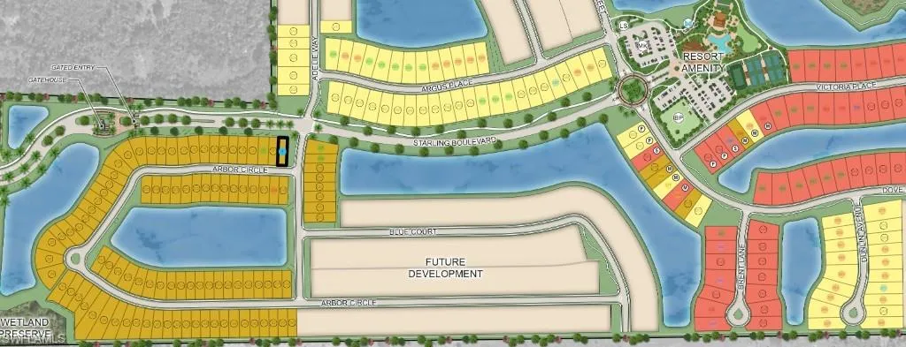 26084 Arbor Circle Site Map