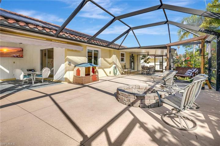 Expansive outdoor living space
