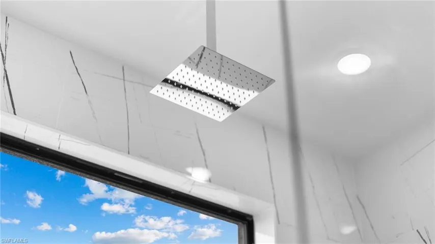 Details featuring a shower