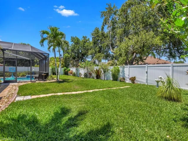 Fenced-In Backyard