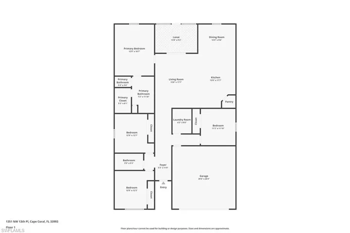 View of room layout