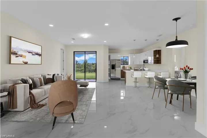 View of living room