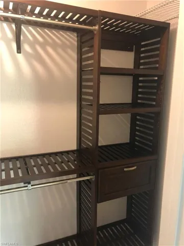 View of closet