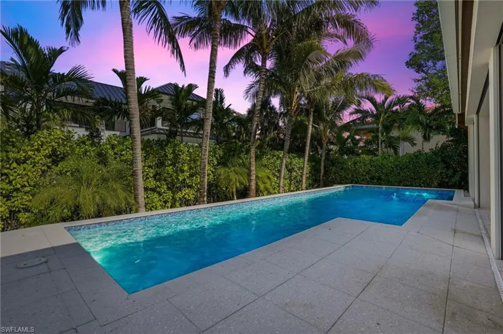 Coastal sophistication comes to life at dusk