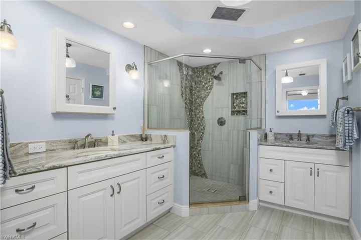 totally updated master bath