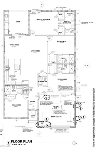 View of floor plan / room layout