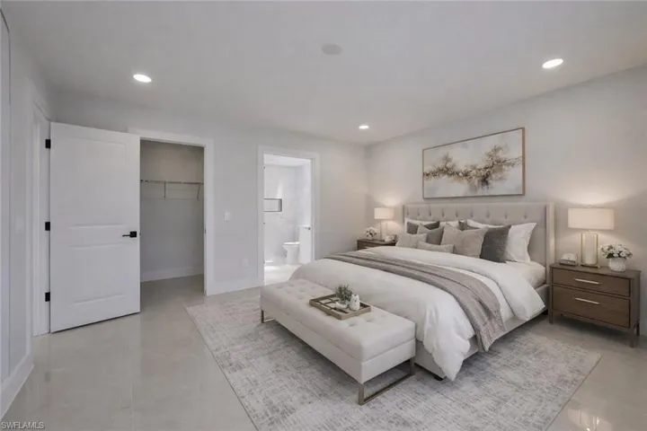 4529_Bedroom featuring a spacious closet and recessed lighting