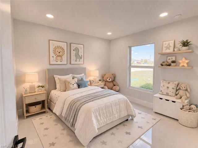 4529_Bedroom with baseboards and recessed lighting
