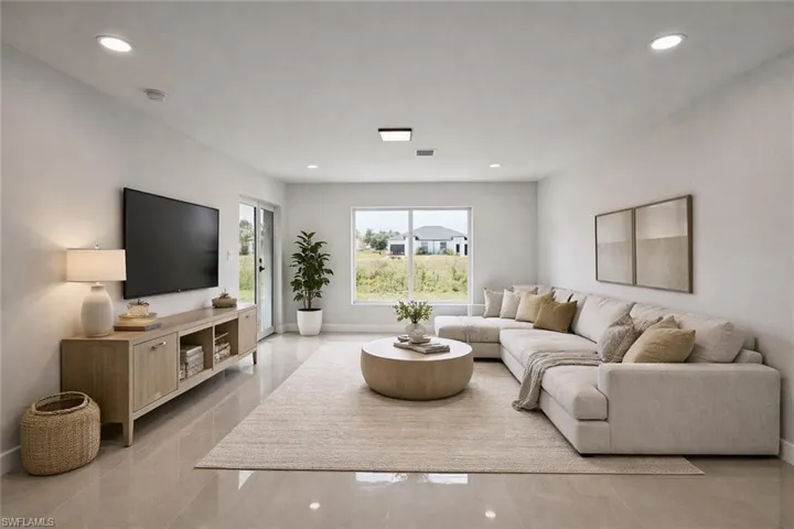 4529_Living area featuring recessed lighting