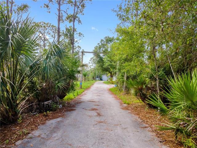 Private drive to property