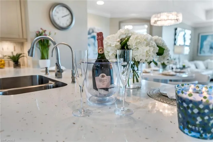 Updated Kitchen with Quartz Counter Top