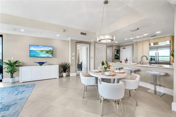 Inviting Dinning Area with an abundance of Natural Light