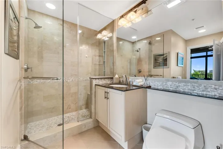 Guest Bathroom with a spacious shower