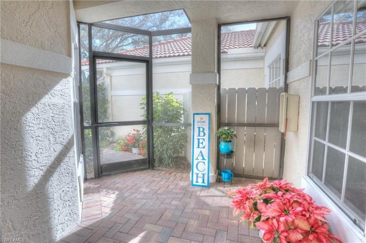 Screened Front Entrance