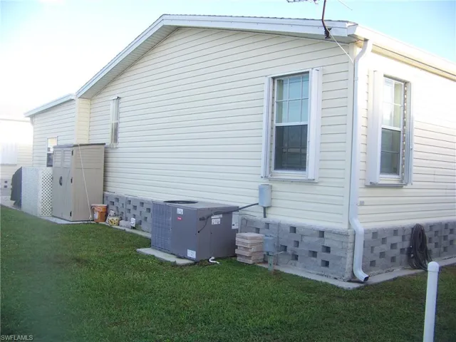 Rear of home has nice little round gardens, not pictured. Shed #2, portable but very useful.