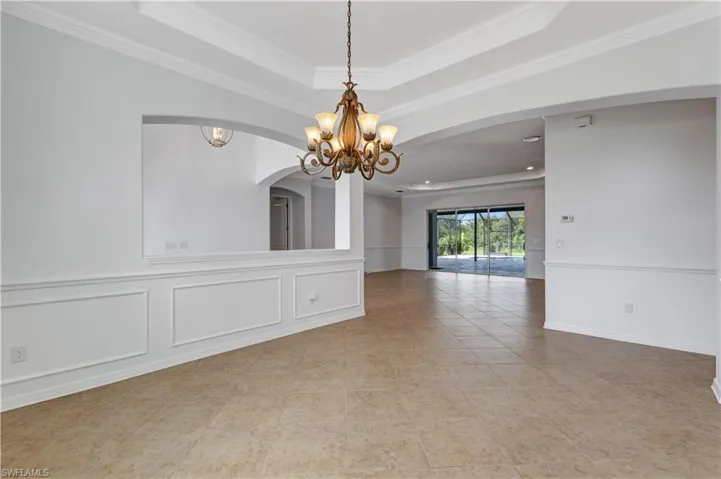 Room could be use as a den or dining room