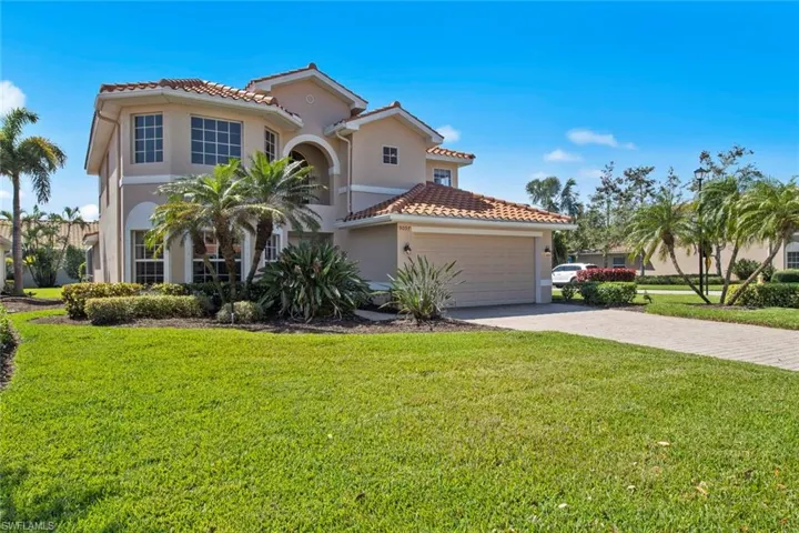 Front of residence on a beautiful corner lot
