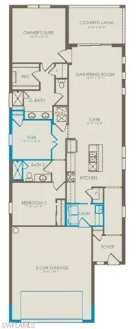 Floor plan with structurals