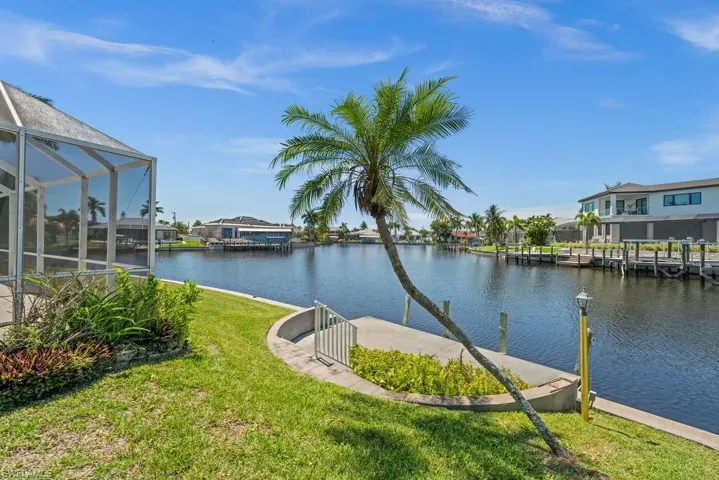 Yard with Cement Dock