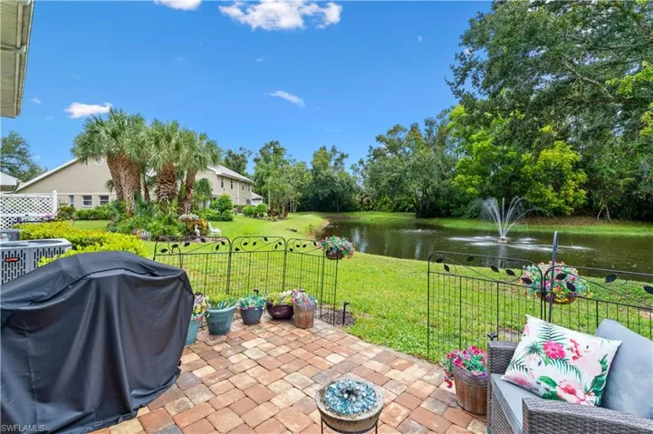 Patio with Lake View