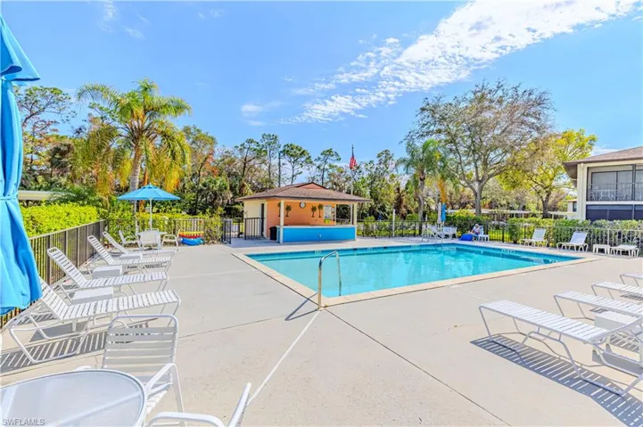 Community pool #2 with cabana and large patio area
