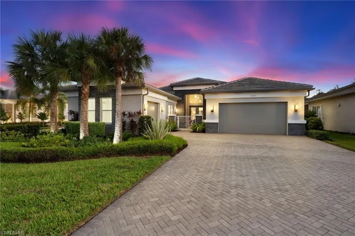 Impressive Estero floor plan within the prestigious Gulfshore Collection at Valencia Trails