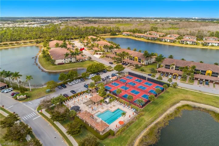 Pickleball Courts and 1 of 5 Satellite Pools