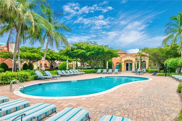 The pool at the Enclave, exclusively for residents in the Enclave subdivision of Rapallo.