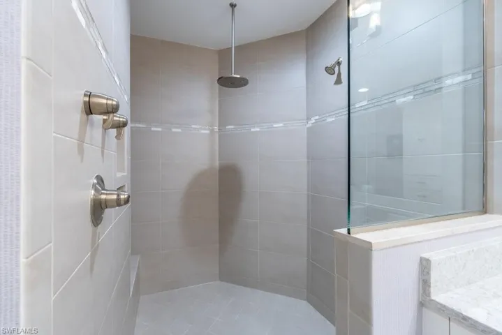 Primary bath shower