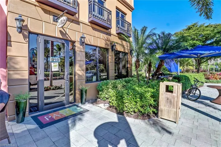 Doorway to property featuring french doors