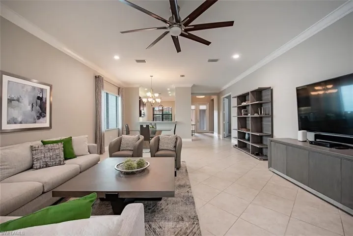 Spacious and comfortable Living Area