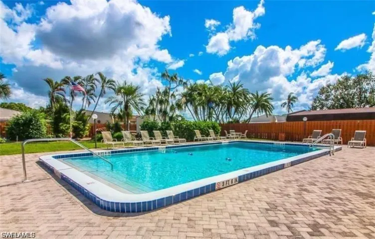 heated community pool