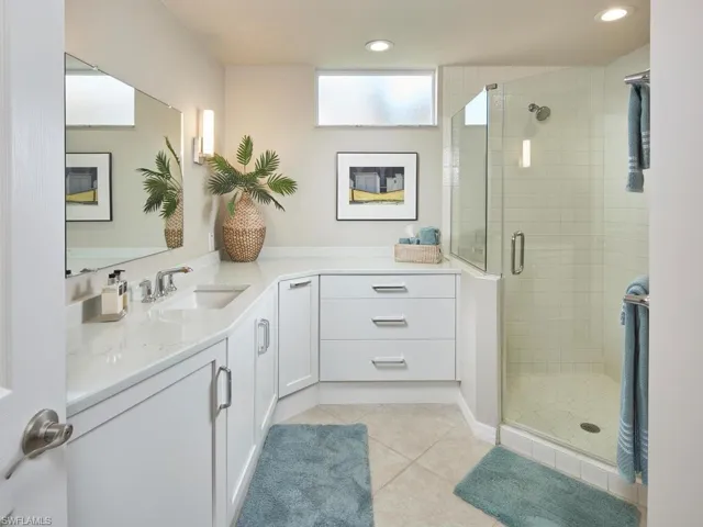 Lovely guest bathroom.
