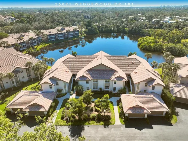 The two car garage is just steps from the front door.