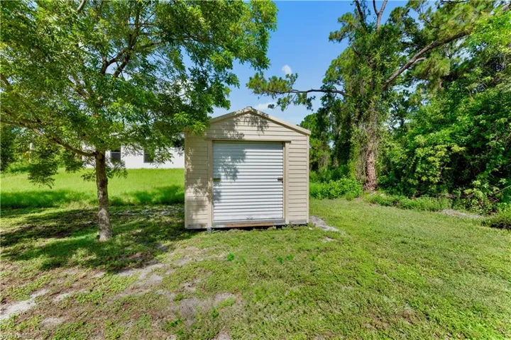 View of shed