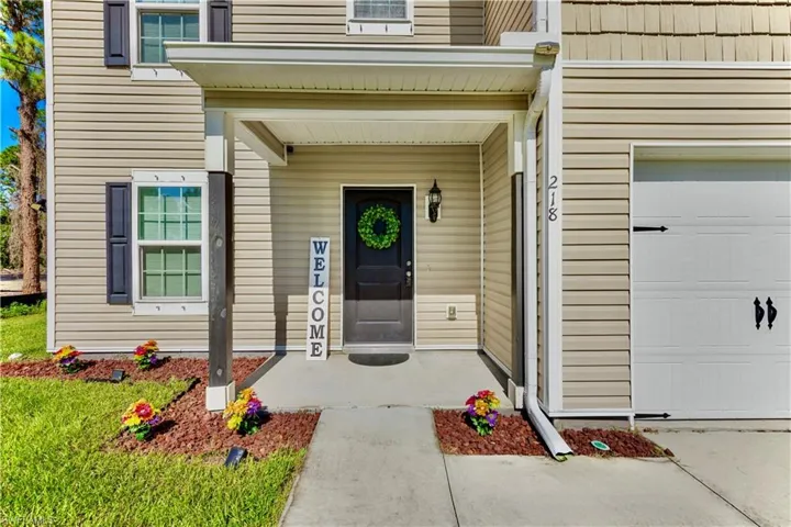 Doorway to property