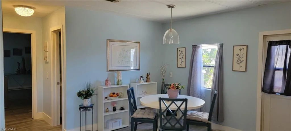Dining space