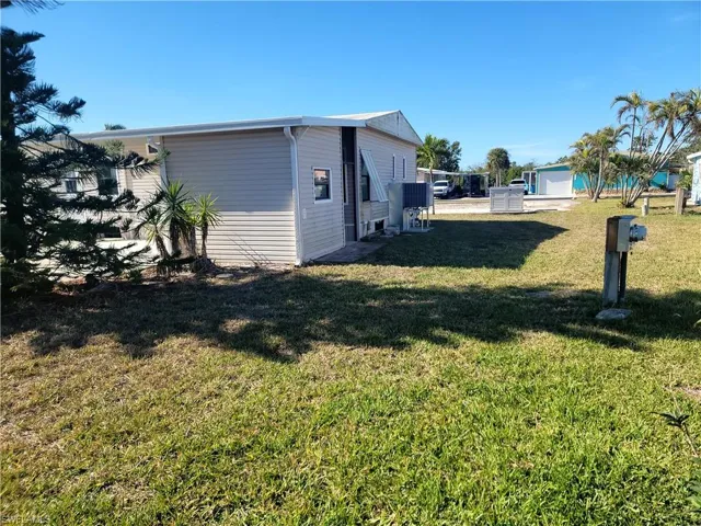 View of back of property
