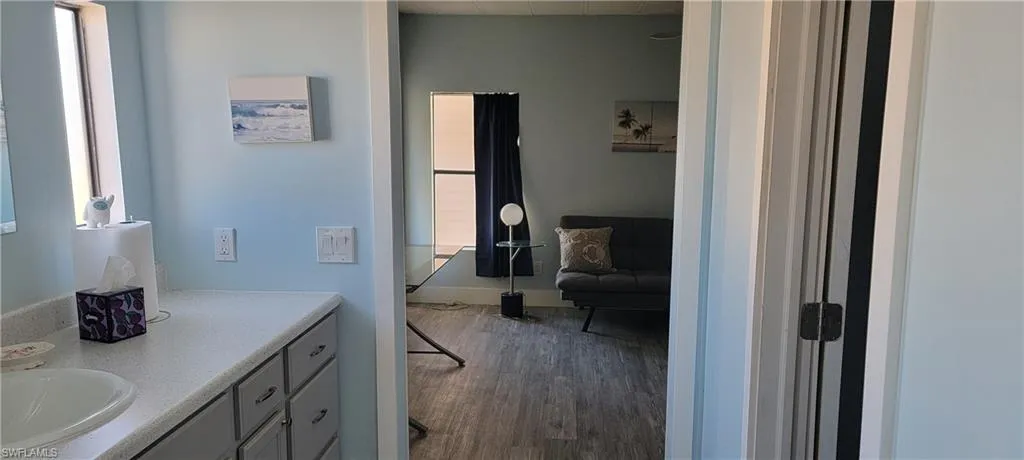 Vanity room