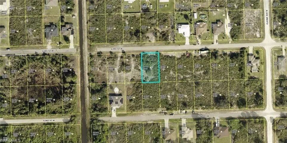 Aerial Survey. Illustrating the property's location and surrounding parcels
