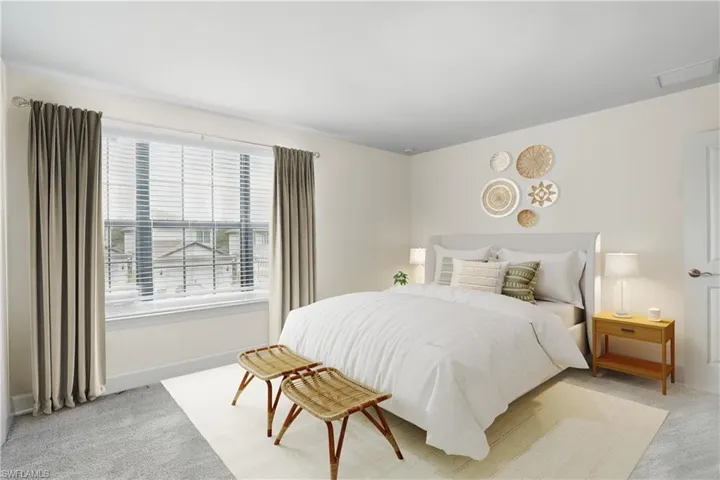 Simulated interior designs that are click to purchase, making furnishing easy.