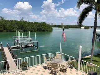 View of pool deck prior to Ian.  Pool and deck currently has under restoration.