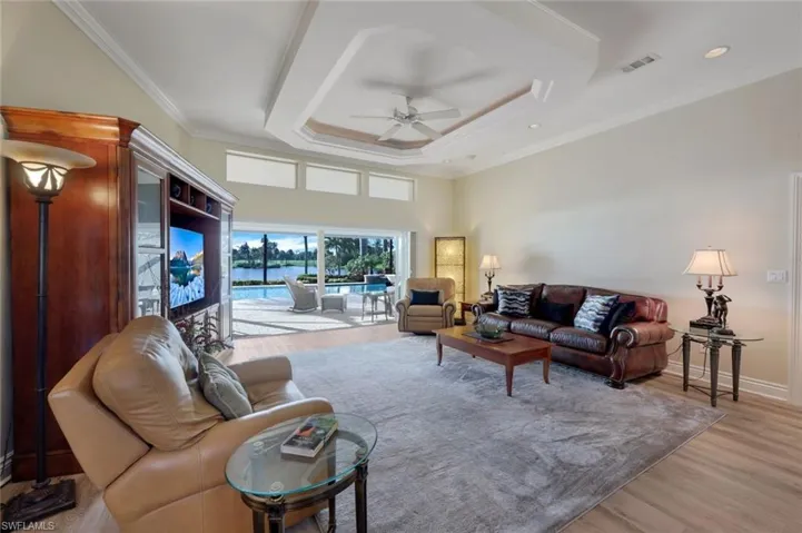 Main Living Room, Equipped to Enjoy the Incredible Views, Read a Good Book, Watch TV- It All Stays!