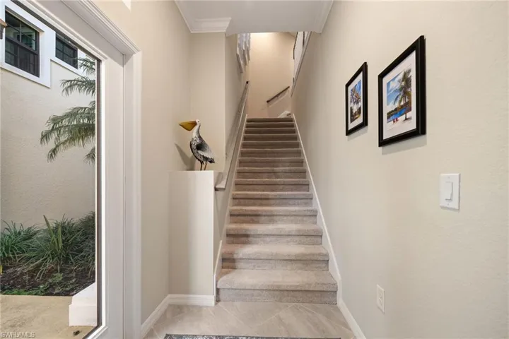Take stairs or elevator to 2nd floor