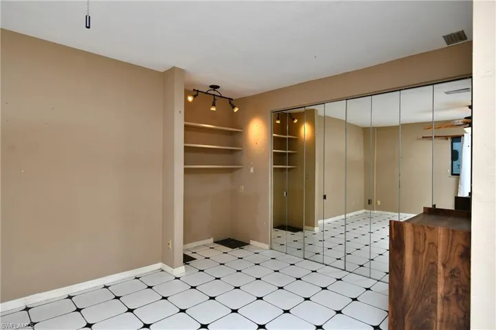 View of closet